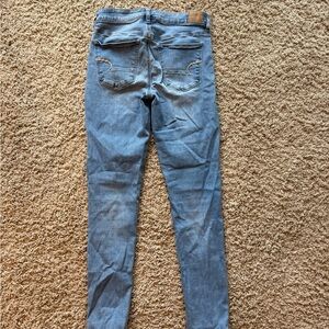 American Eagle Outfitters Light Blue Skinny Jeans